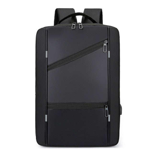 Square Formal Waterproof City-Style Backpack