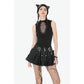 Dark in Love Metal Tactical Punk Skirt