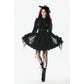 Dark in Love Bellatrix Gothic Embroidered Petticoat Skirt