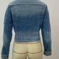 Vireous Stretch Denim Women's Short Jacket