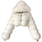 Snow Resort Wear Soft Faux Fur Jacket, Multi Colours