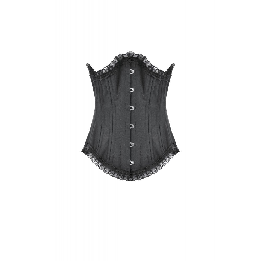 Dark in Love Talia Gothic Longline Metal-Boned Corset