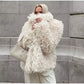 Women's Fashion Thick Lamb Wool Short Coat