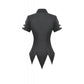 Dark in Love Ruptured Lace-Up Punk Shirt