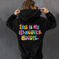 'Hangover Hoodie' Fleece-Lined Hoodie