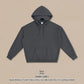 Vireous Fleece-Lined Unisex Travel Hoodie with Integral Eye-Mask