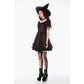 Dark in Love Red Black Lace Princess Dress