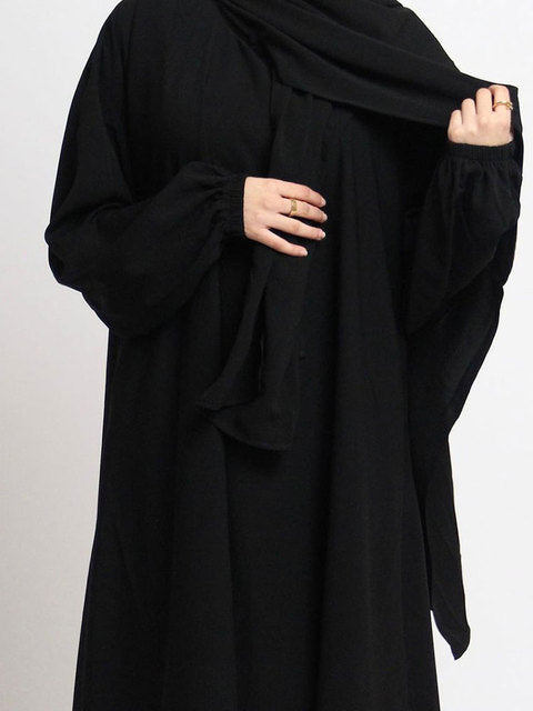 Hooded Abaya Traditional Long Dress Women's