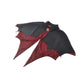 Dark in Love Camazotz Vampire Bat-Shaped Capelet in Black and Blood Red
