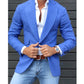 Men's Striped Blazer Casual Slim Fit, Candy Colours