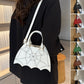 Halloween Spider Web Cross Body Handbag