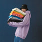 Unisex Fashion Solid Colour Large-Size Hoodie