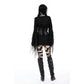 Dark in Love Elvira Faux Leather Layered Goth Waist Belt
