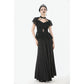 Dark in Love Ophelia Lace Corset Top in Black