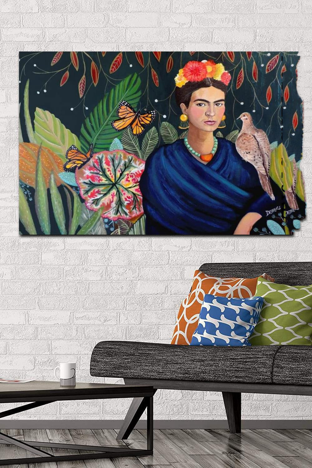 Frida Kahlo Decorative Painting, Canvas Wall Art Prints