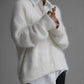 Vireous Loose Button Cardigan, Women's Fashion Soft Knit Sweater