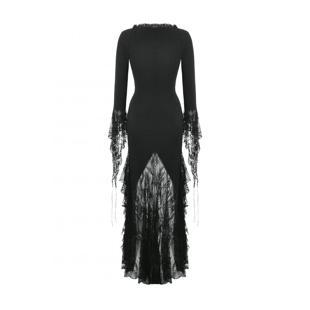 Dark in Love Pandora Witchy Asymmetrical Long Dress