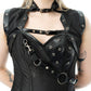 Vixxsin Ebony Two-Piece Corset in Black