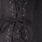 Vixxsin Ebony Two-Piece Corset in Black