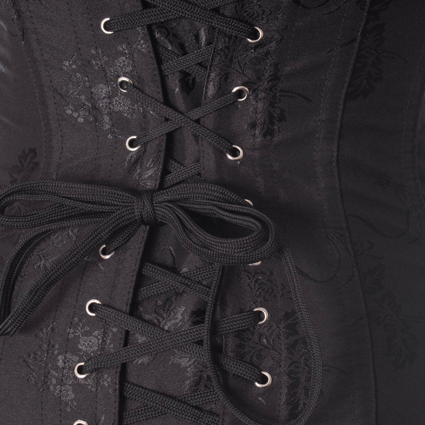 Vixxsin Ebony Two-Piece Corset in Black