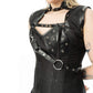 Vixxsin Ebony Two-Piece Corset in Black