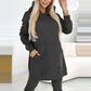 Women's Loose Hooded Sweater and Pants Set, Multi Colours