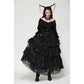Dark in Love Cressida Gothic Princess Layered Cake Skirt