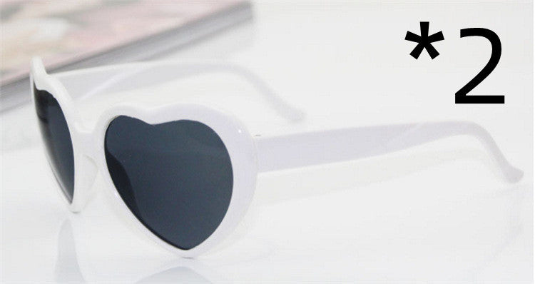 Night Lights 'Love' Special Effects Sunglasses