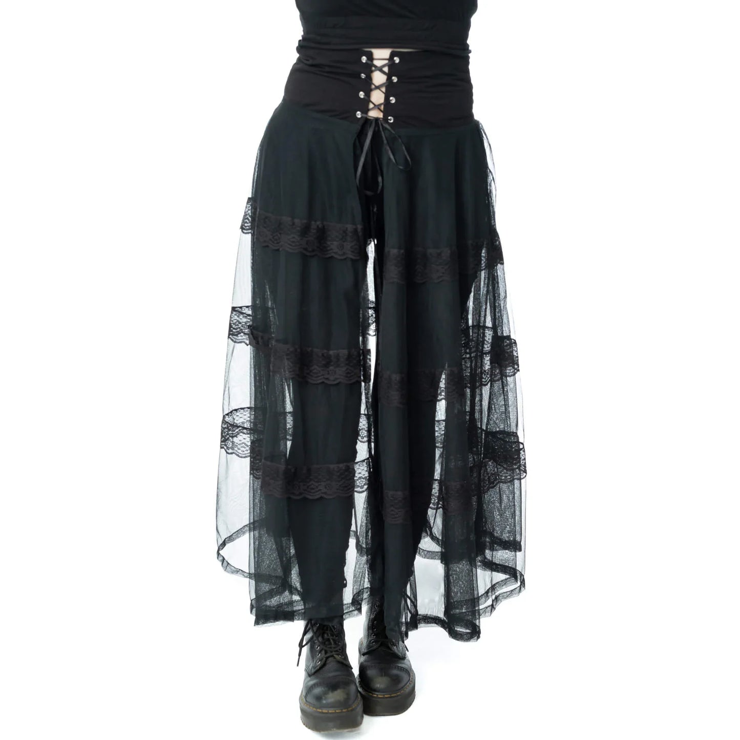Poizen Industries Eliora Skirt in Black