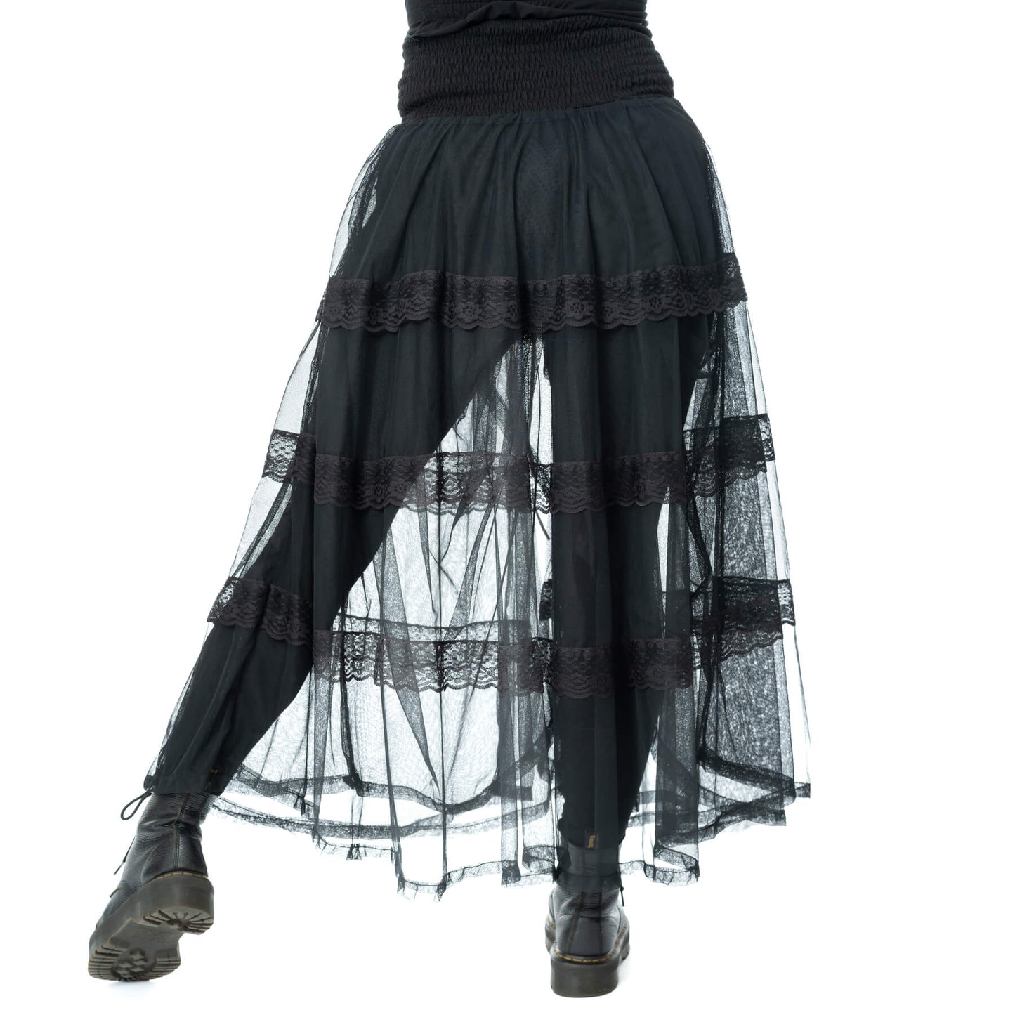 Poizen Industries Eliora Skirt in Black