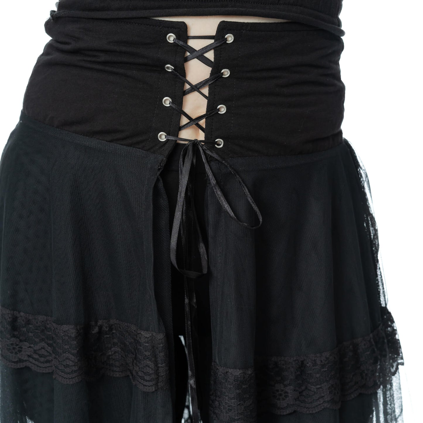 Poizen Industries Eliora Skirt in Black