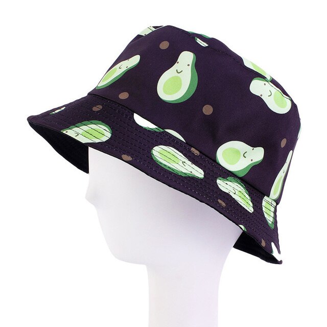 Double-sided Bucket Hat Multi Fruit Designs