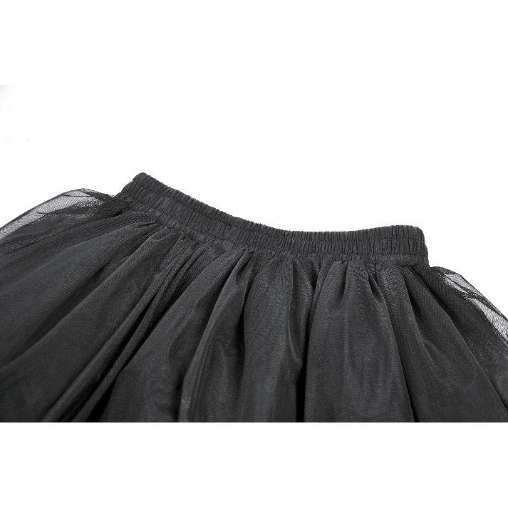 Dark in Love Bellatrix Gothic Embroidered Petticoat Skirt