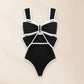 Women's One-Piece Classic Swimsuit with Matching Cover Up Skirt