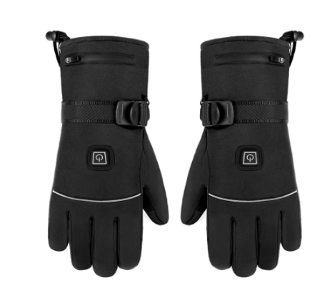 Rechargeable Heated Motorcycle Winter Touch Screen Gloves