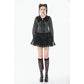 Dark In Love Beatrix Goth Satin Ruffled Overskirt