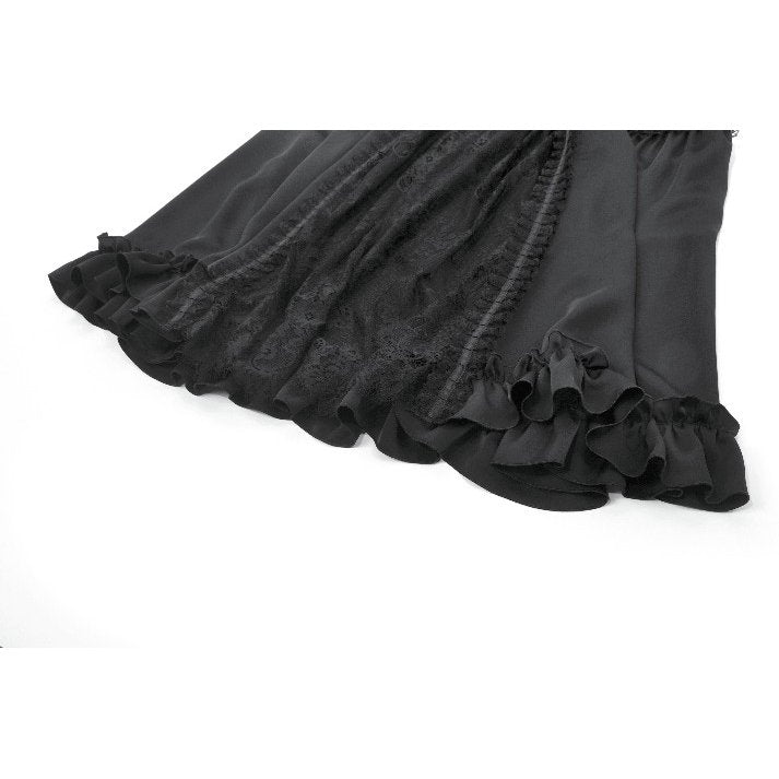 Dark in Love Belladonna Floor-Length Vintage Skirt