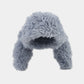 Plush Rabbit Ears Cute Ushanka Hat, Candy Colours