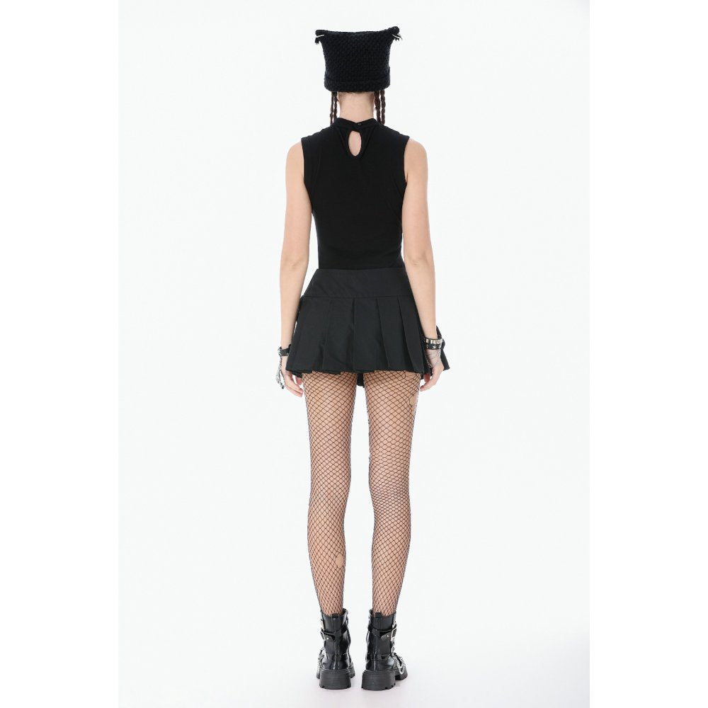 Dark in Love Metal Tactical Punk Skirt