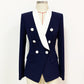 Women's Fashion Tailored Double-Breasted Jacket