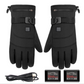 Rechargeable Heated Motorcycle Winter Touch Screen Gloves