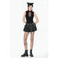 Dark in Love Metal Tactical Punk Skirt