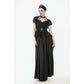 Dark in Love Ophelia Lace Corset Top in Black