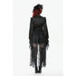 Dark in Love Sabina High-Low Sheer Lace Skirt in Black