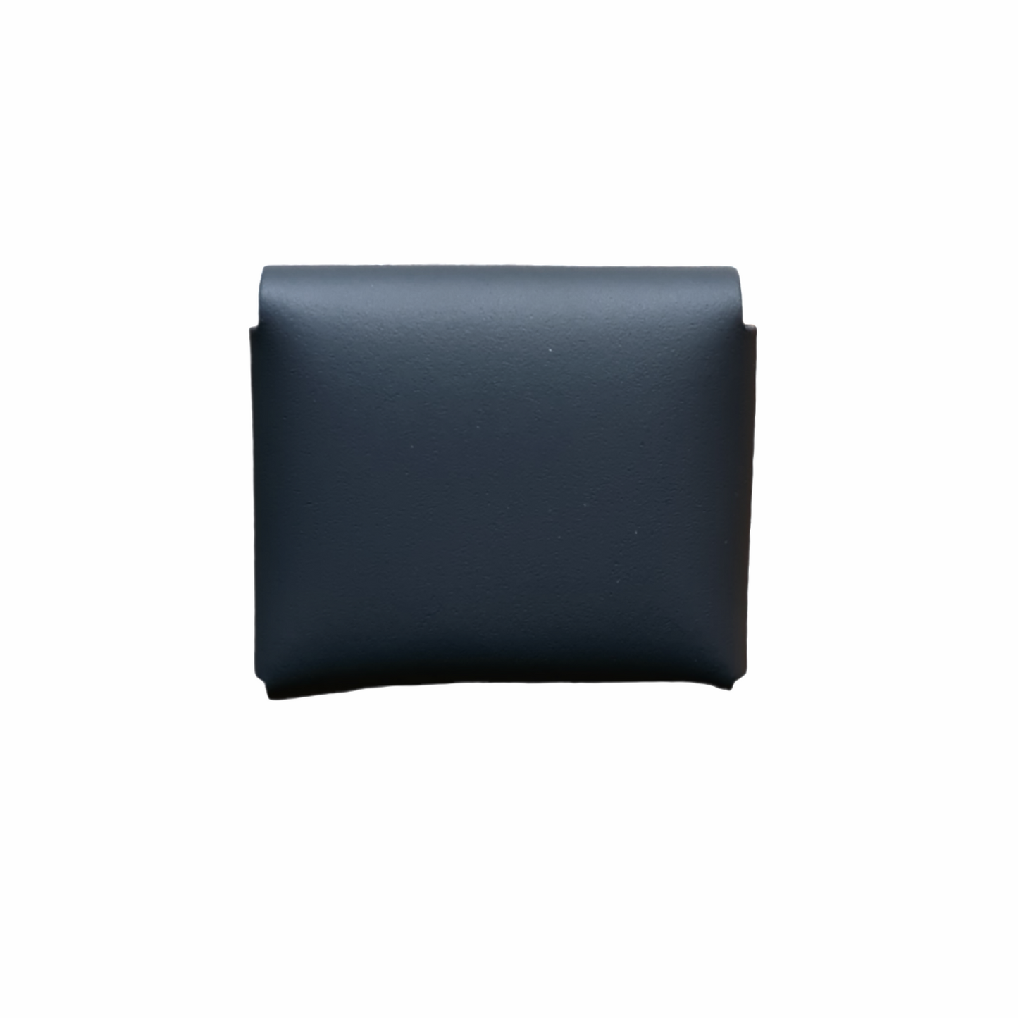 Handmade Leather Simple Coin Purse in Graphite