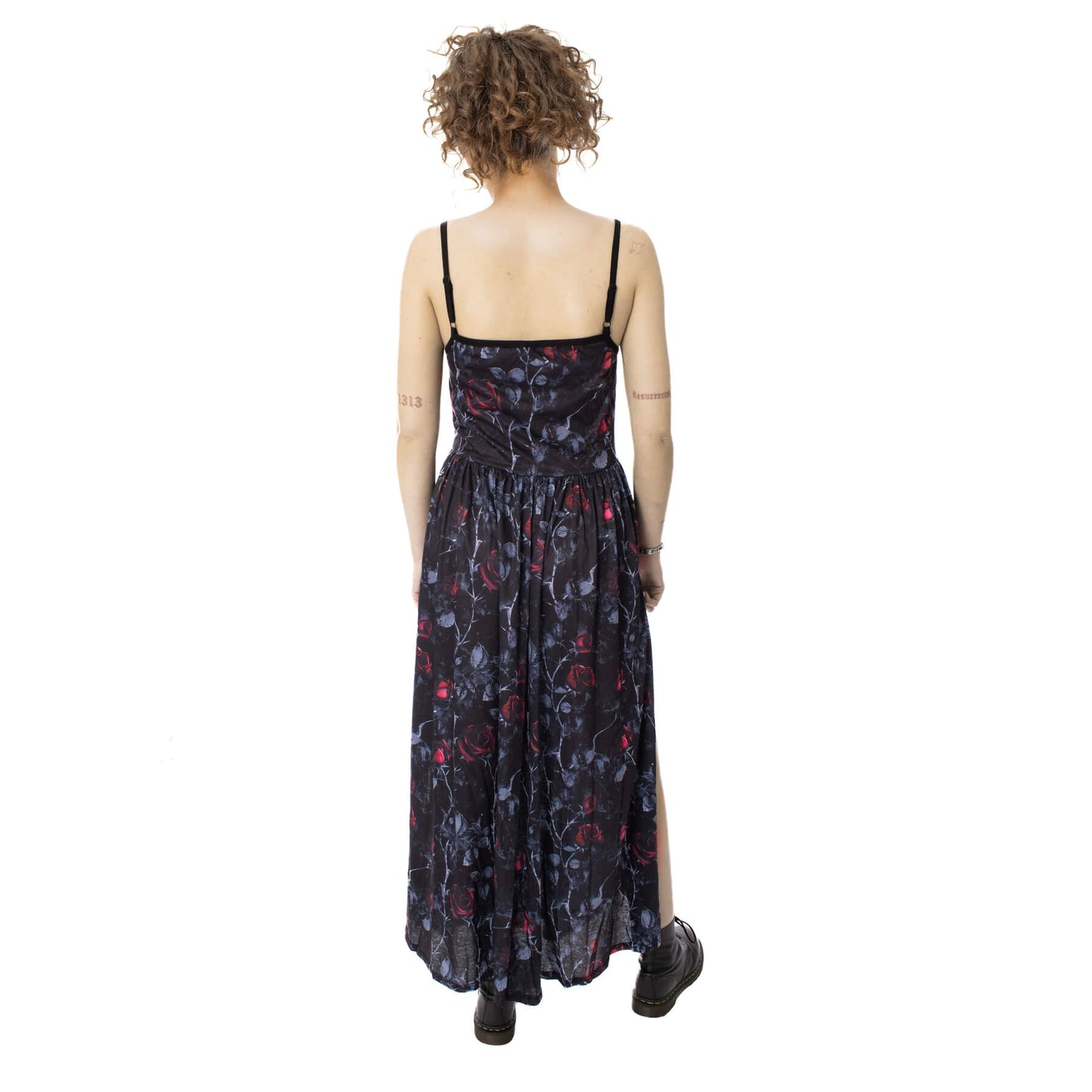 Vixxsin Graveyard Bloom Vintage Maxi Dress