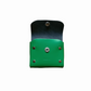 Handmade Leather Simple Coin Purse in Green