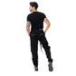 Vixxsin Halston Pants, Men's Streetwear Cargo Trousers in Black