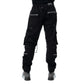 Vixxsin Halston Pants, Men's Streetwear Cargo Trousers in Black