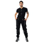 Vixxsin Halston Pants, Men's Streetwear Cargo Trousers in Black